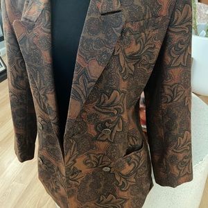 Anne Pinkerton Ape Women’s Blazer Jacket Brown